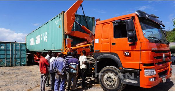 How to operate control system about the side loader trailer?