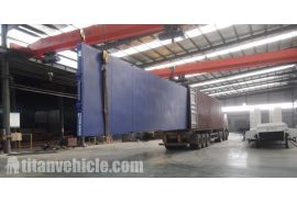 3 Axle Side Wall Semi Trailer will be send to Sudan on August 14th