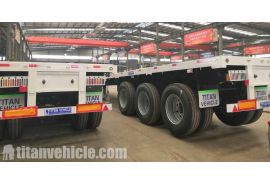 3 Axle Cargo Trailer and Flatbed Trailer will be shipped to Ghana on Oct 30th