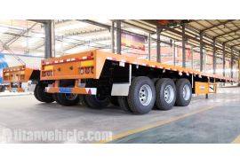 2 Units Flatbed Semi Trailer has finished and will be shipped to Guyana