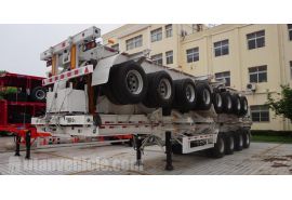 4 Axle Skeleton Semi Trailer has shipped to Sudan