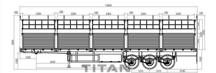 Drawing of Fence trailer 