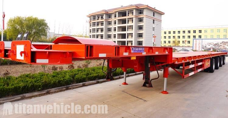 58M Extendable Wind Turbine Transport Trailer