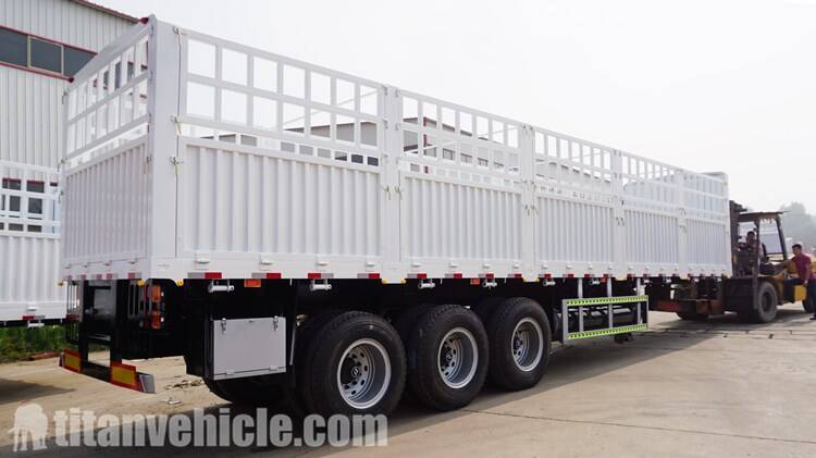 60 Ton Fence Semi Trailer for Sale In Zimbabwe Harare