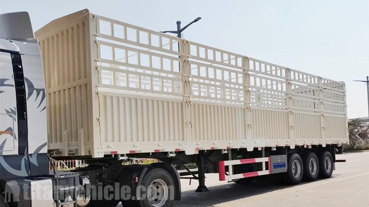 80 Ton Fence Semi Trailer Manufacturer for Sale Price