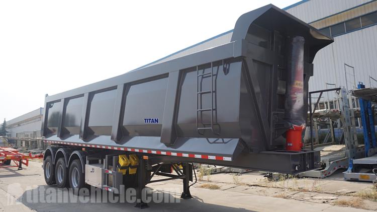 35 Cubic Semi Tipper Trailer for Sale In Cote d'Ivoire