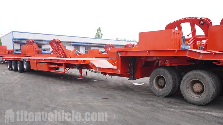 4 Axle 58 M Extendable Wind Blade Trailer for Sale In Kazakhstan