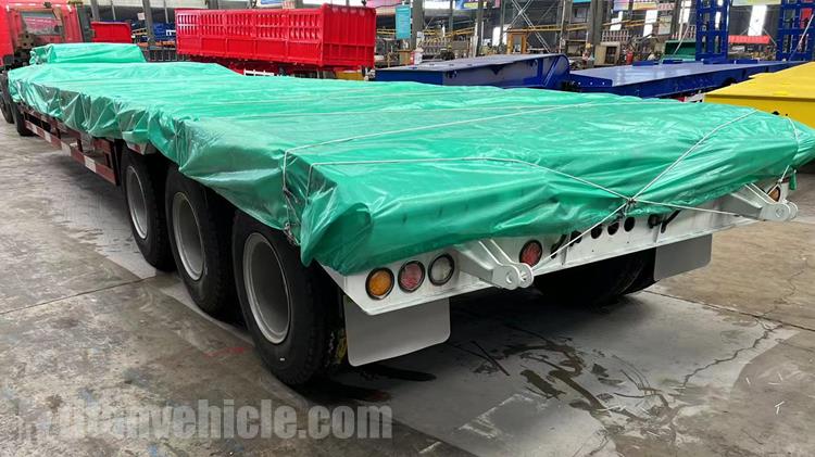 4 Axle 100 Ton Detachable Gooseneck Trailer for Sale In Burundi