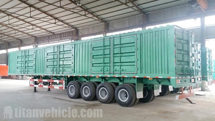 4 Axle Dry Van Trailer for Sale In Nigeria Lagos