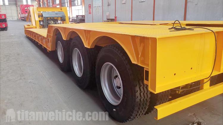 3 Line 6 Axle 100 Ton Detachable Gooseneck Trailer for Sale In Nigeria Lagos