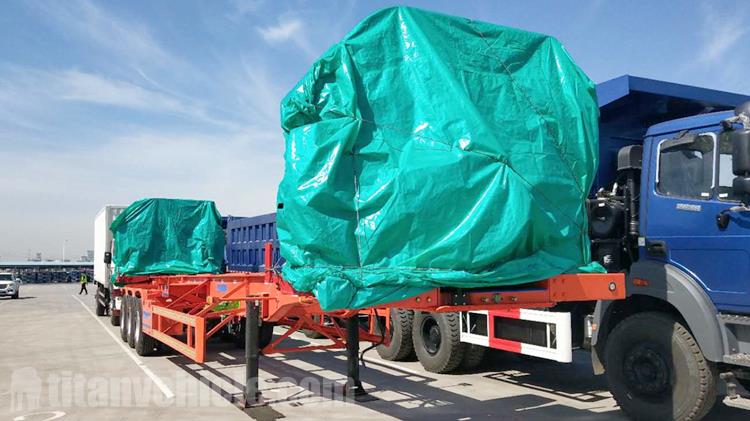 40ft Side Loader Container Trailer for Sale In Ellington, Fiji