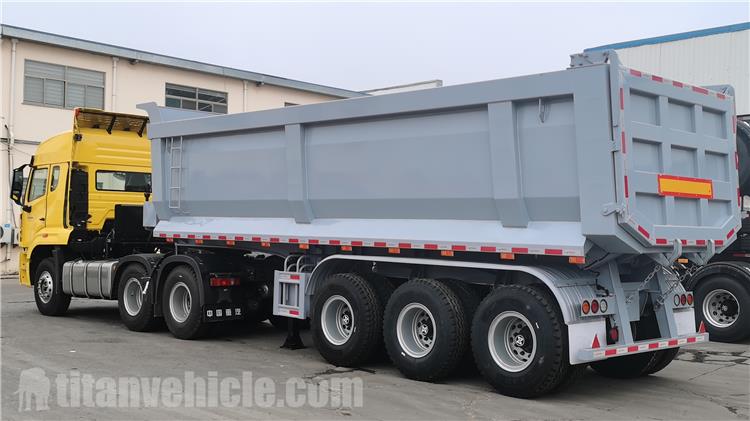 35 Cubic Heavy Duty Dump Trailer for Sale In Ghana