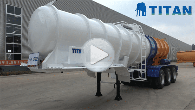 3 Axles Hydrochloric Acid Tank Trailer