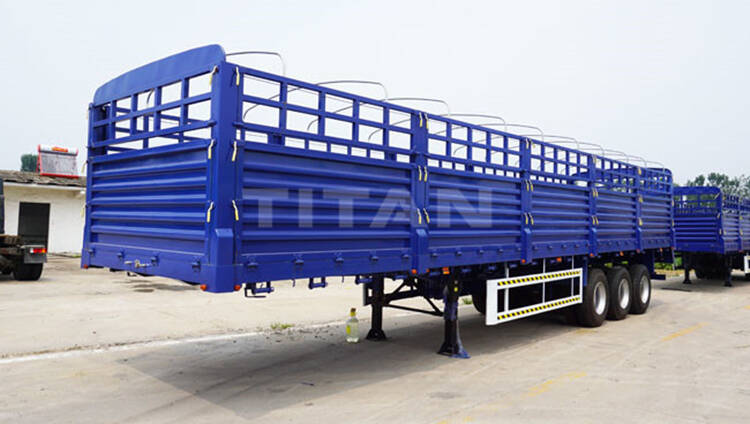 TITAN Tri-axle 60 ton Drop Side Trailer