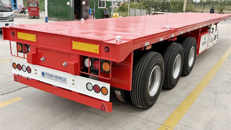 40 Ft Flatbed Semi Trailer