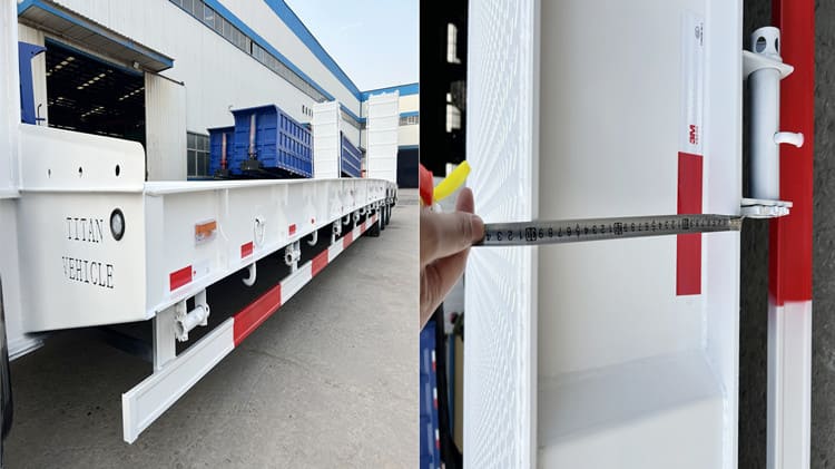 Low Bed Semi Trailer Price 