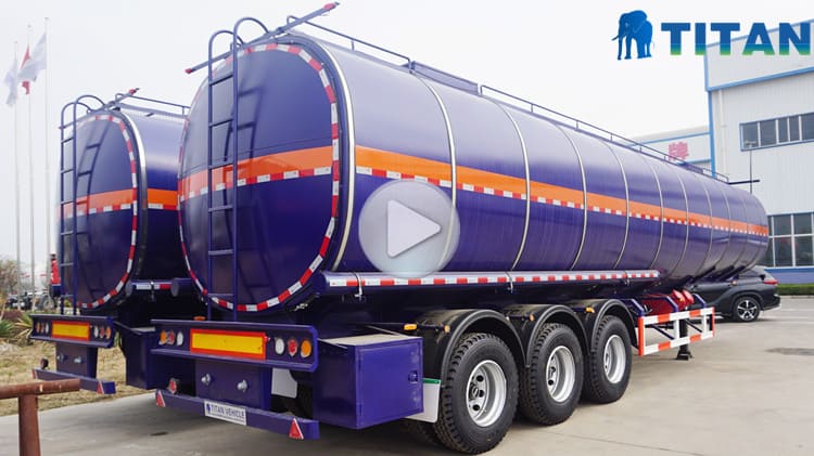 45000 Liters Fuel Tanker Trailer